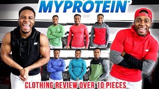 MYPROTEIN CLOTHING HAUL | Size & Quality Review | Bodybuilding on a Budget!
