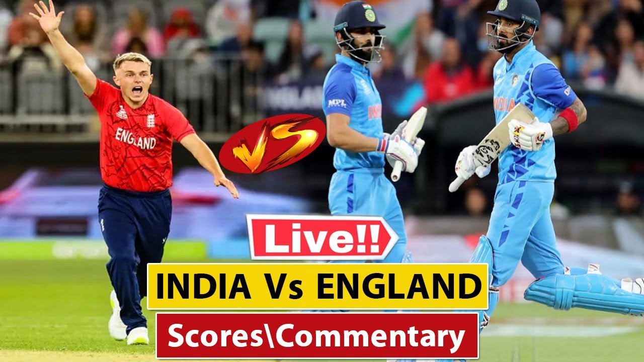 India (IND) Vs England (ENG) T20 World Cup 2022 2nd Semi-final Live ...