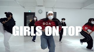 걸스힙합 BEGINNER | BoA 보아 'Girls On Top' choreography Kayah 수원무브댄스학원