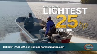 The Yamaha F25 Outboard Motor | Sportsman's Marine