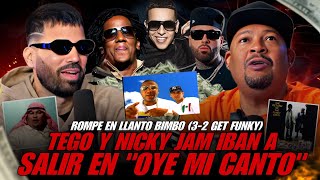 BIMBO: ASÍ SE CREO OYE MI CANTO DE DADDY YANKEE Y NORE