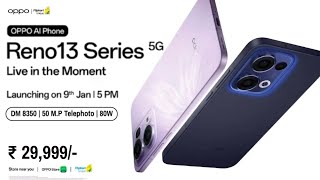 OPPO Reno 13 Series 5G India Launch | OPPO Reno 13 Series 5G Specifications | OPPO Reno 13 Pro