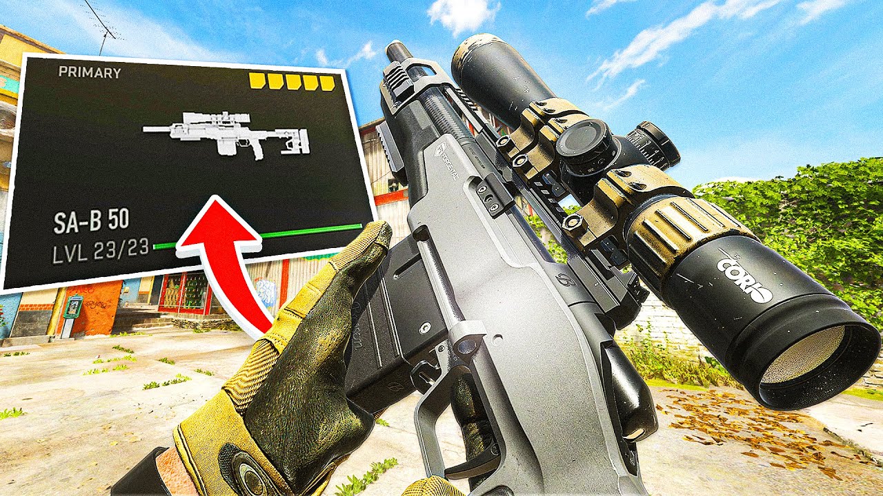 This Is The FASTEST SNIPER In Modern Warfare 2.. (SA-B 50) - YouTube