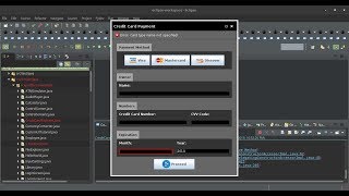 Java credit card payment screen design (with ReflectionUI)
