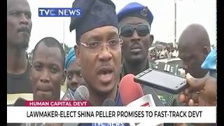 Lawmaker-elect, Shina Peller promises to fast-track development