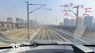 897KM long, unique perspective of Chinese high-speed rail drivers              897公里长中国高铁司机独特视角