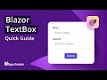 Blazor TextBox: The Ultimate Feature Walkthrough