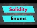 Solidity Tutorial: Enums