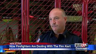 How Firefighters Are Dealing With The Fire Alert