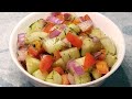 Cucumber tomato salad recipe/Sharadhinis kitchen