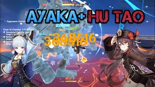 Insane 10 seconds Abyss clear with Hu tao and Ayaka!