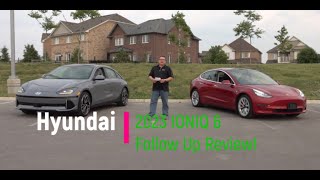 Episode 215 - 2023 Hyundai IONIQ 6 Review Update and Tesla Model 3 Comparison!