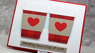 Sending You a Cup of Love | Interactive Meet in the Middle Card