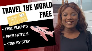 HOW to TRAVEL the WORLD FREE with CREDIT CARDS #shorts