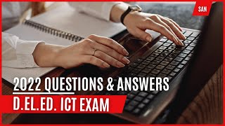 D.El.Ed. ICT Practical Exam 2022 Question and Answer PART 2