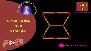 Matchstick games | math games | puzzles | Riddles |mind games | brain teasers |mental | IQ test |top