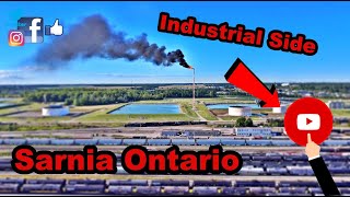 Industrial Side Of Sarnia Ontrio