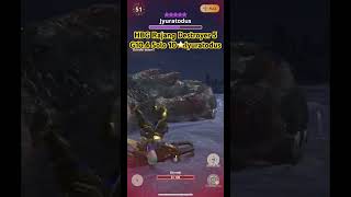 Monster Hunter Now Heavy Bowgun (Rajang Destroyer 5 G10.4 ) Solo 10 Star Jyuratodus (泥魚龍)