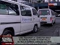 SONA: Transport at commuter group na kontra sa point-to-point policy ng UV Express, dumulog sa korte