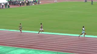 2021 全日本インカレ 男子 4×400mR 予選 2組7レーン 飯田ー石井ー栗原ー友田