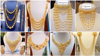 Trending Bridal Gold Necklace Sets 2025 | Latest Royal Gold Necklace Set Designs for Every Occasion