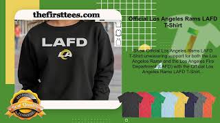 Official Los Angeles Rams LAFD T-Shirt