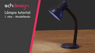 Blender Tutorial - Lámpa modellezés