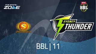 🔴LIVE : Perth Scorchers vs Sydney Thunder | PRS vs SYT | 38th Match | BBL 2021-22 |  Score&Commentry