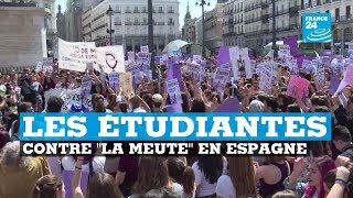 Espagne, les étudiantes contre \