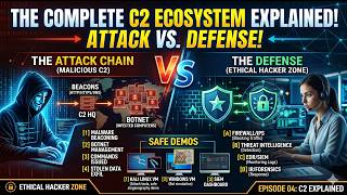 Command & Control (C2) Servers Explained: The Brain of a Cyber Attack | Ethical Hacker Zone
