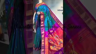 Kalanjali Pure Silk Paithani Saree | vidhate paithani, yeola