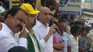 Galla Jayadev Speech on Amarvati Farmers at Mandadam