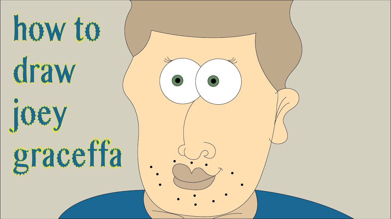 How To Draw Joey Graceffa Youtube