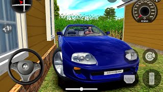 Indian New Car Toyota Supra Driving 3D 2025: (Gadi Wala Game) - Car Game Android Gameplay