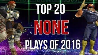 Top 20 EMG n0ne Plays of 2016 - Super Smash Bros Melee / SSBM