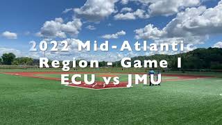 Highlights - 2022 NCBA Mid-Atlantic Region Game 1 ECU vs JMU