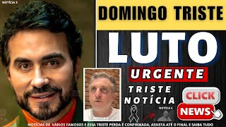 DOMINGO de LUT0: M0RRE GRANDE NOME | PADRE FABIO DE MELO comove fiéis |APRESENTADOR LUCIANO HUCK age