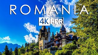 ROMANIA 4K • Beautiful Scenery, Relaxing Music & Nature Drone Video in 4K ULTRA HD
