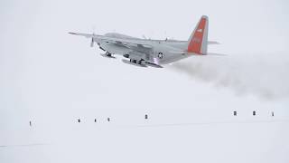 LC-130 Takeoff in Greenland - July 17, 2016