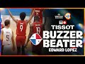 HOW is this possible? 🥶 Edward LOPEZ 🇵🇦 - TISSOT Buzzer Beater | #FIBAWC 2023 Qualifiers