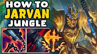 Learn how to play Jarvan IV Jungle in Season 13 & CARRY + Best Build/Runes | Jarvan IV Jungle Guide