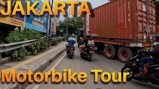 First Impressions of Bule (Foreigner) DRVING in Jakarta on a Motorbike... Crazy!