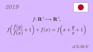 Japanese Mathematical Olympiad, final round, 2019, problem 3