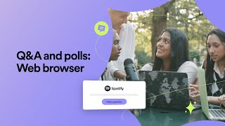 Spotify for Podcasters: How to set up Q&A and polls