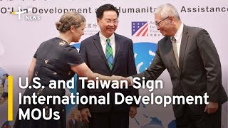 Taiwan and Palau Sign Wide-Ranging MOU on Sustainability | TaiwanPlus News