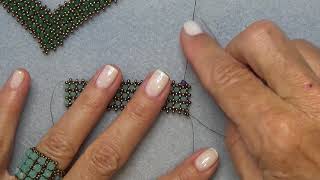 "How To" Add Thread To A Beaded Project