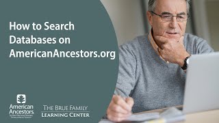 How to Search Databases on AmericanAncestors.org