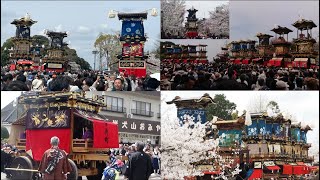 2024年4月6日 第390回  犬山祭り  試楽  鞘曳出し→針綱神社13 車山集結揃い