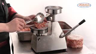 Hamburger Patty Maker, Food Processing - Hakka Brothers Corp.