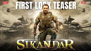 SIKANDAR Official teaser : Release time | Salman Khan | Rashmika Mandhana | Sikandar trailer